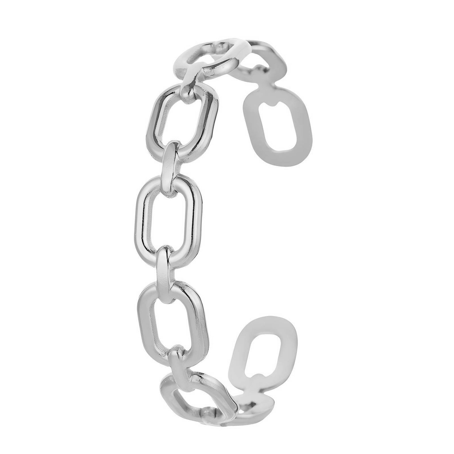 Allure - Stainless Steel Open Bangle